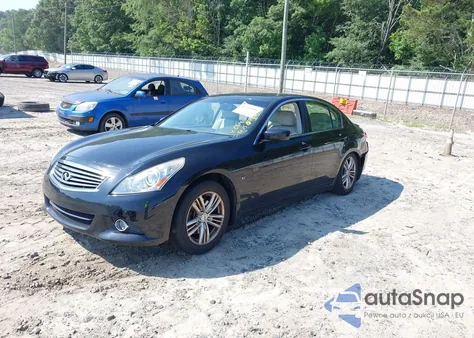 2015 Infiniti Q40 from USA, damaged, VIN JN1CV6AP7FM580641